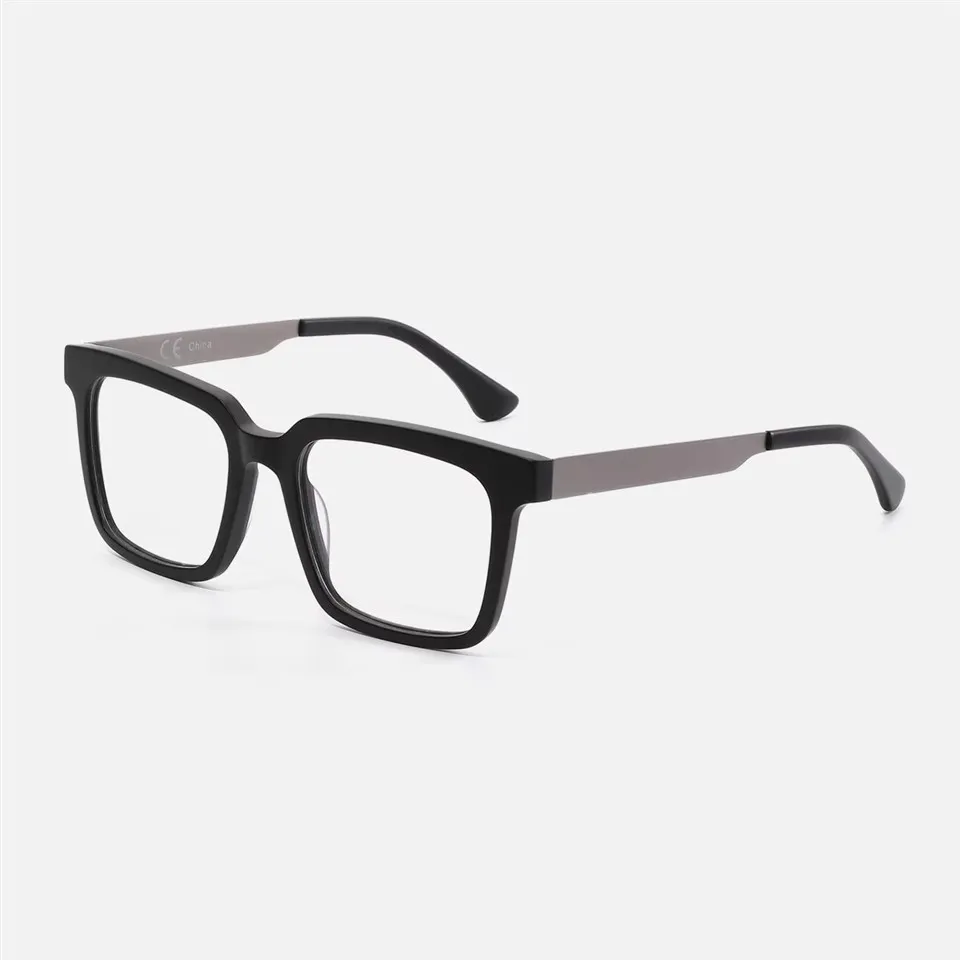 Women Acetate Square Optical Eyeglasses Factory